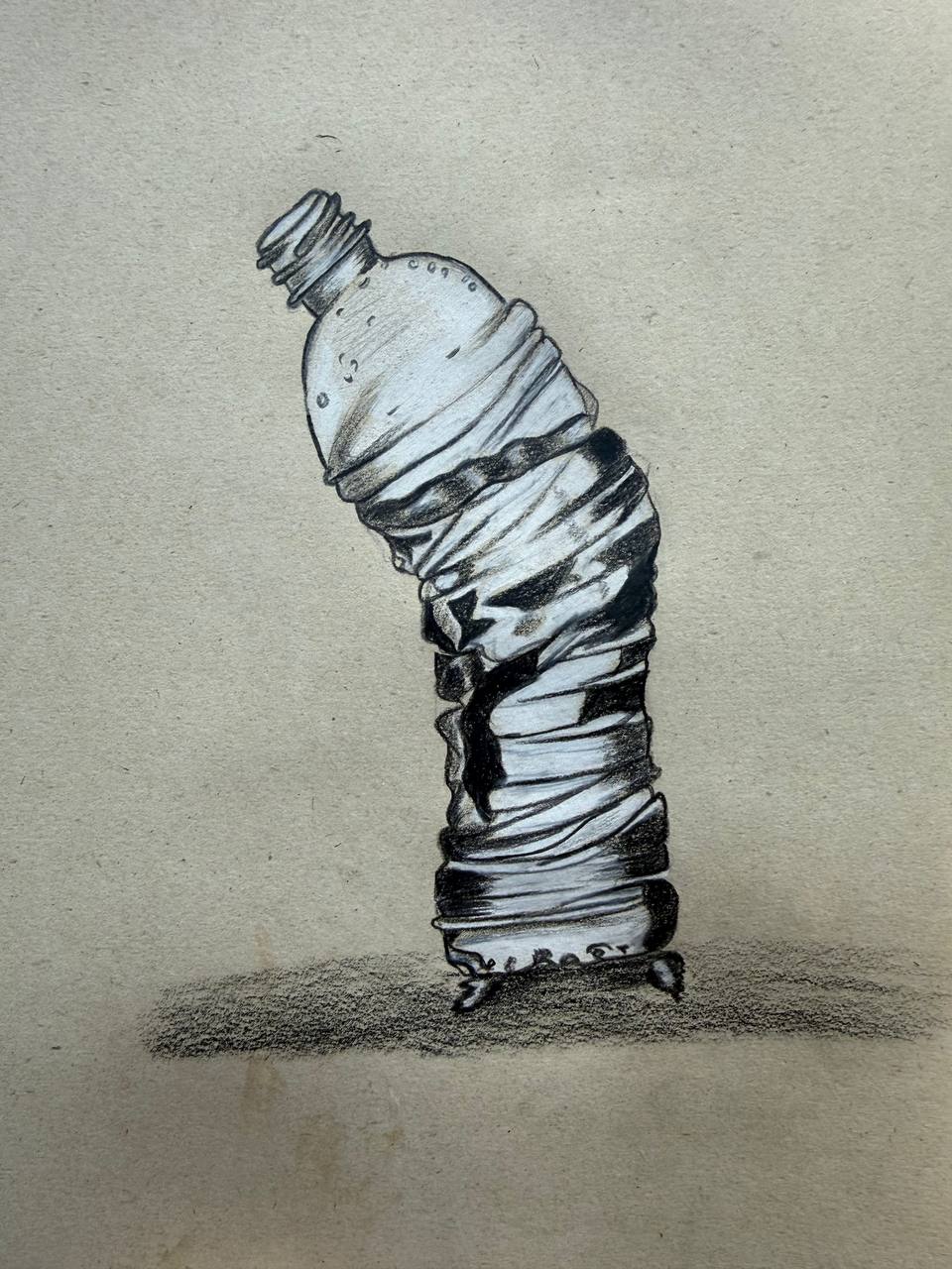 آموزش نقاشی سیاه قلم زهره طهماسبی